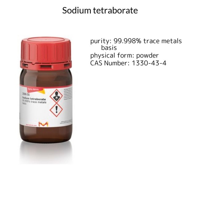 Sodium tetraborate