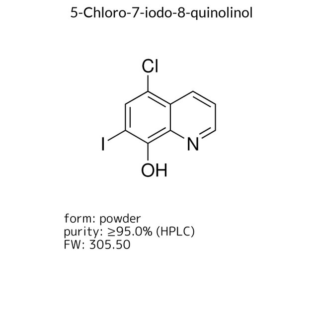 5-Chloro-7-iodo-8-quinolinol