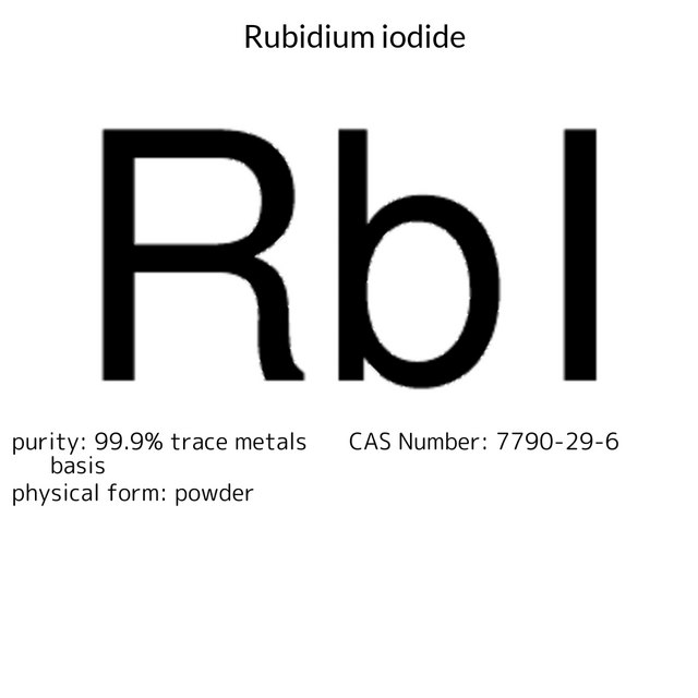 Rubidium iodide