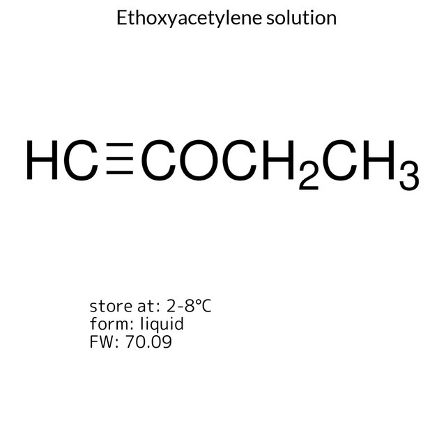 Ethoxyacetylene solution