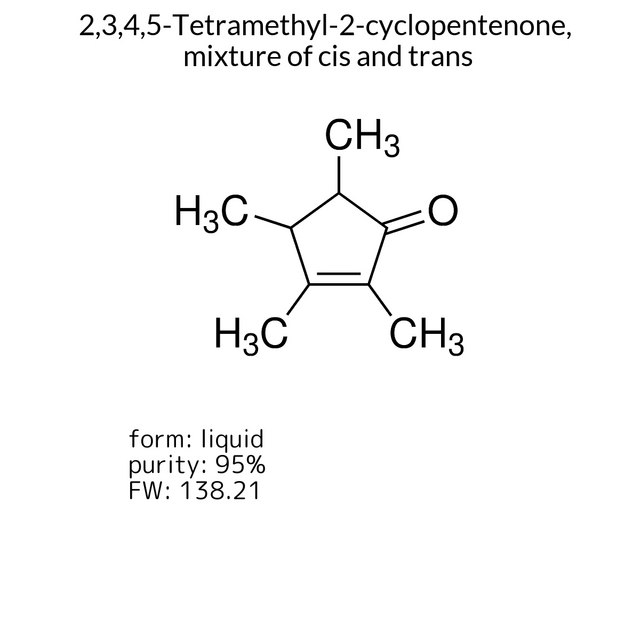 2,3,4,5-Tetramethyl-2-cyclopentenone, mixture of cis and