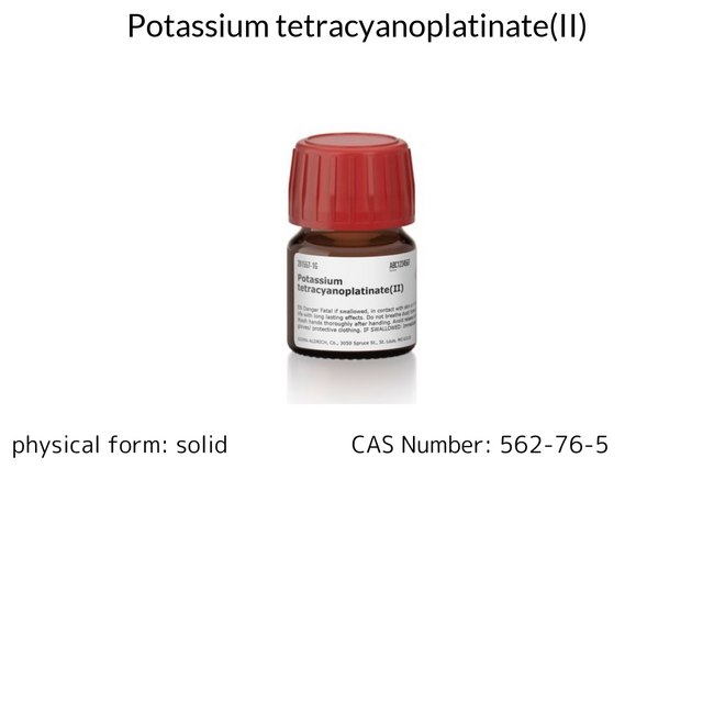 Potassium tetracyanoplatinate(II)
