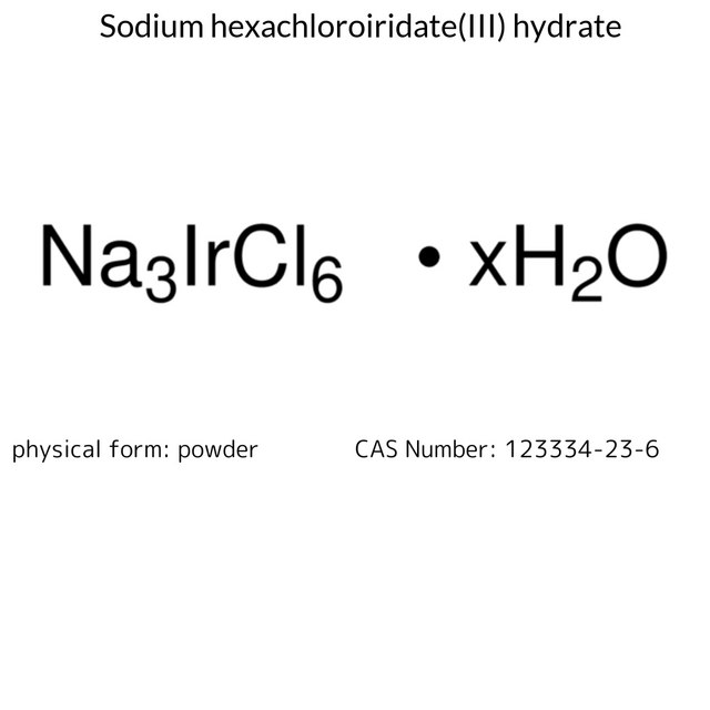 Sodium hexachloroiridate(III) hydrate