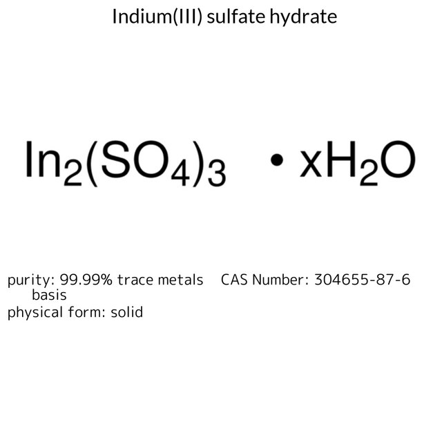 Indium(III) sulfate hydrate