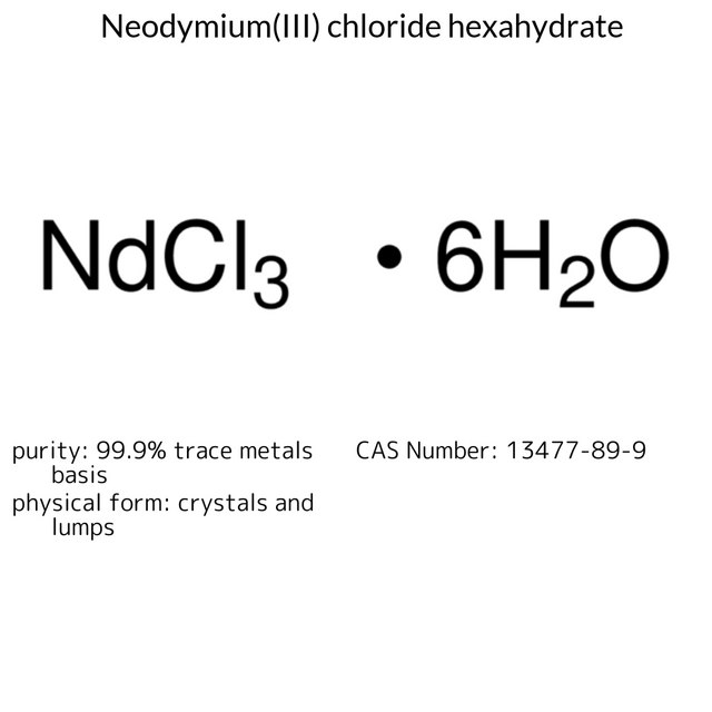 Neodymium(III) chloride hexahydrate