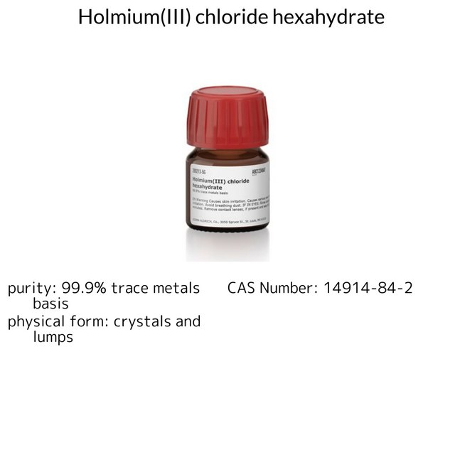 Holmium(III) chloride hexahydrate