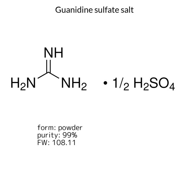 Guanidine sulfate salt