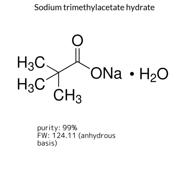 Sodium trimethylacetate hydrate