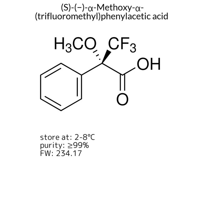 (S)-(?)-?-Methoxy-?-(trifluoromethyl)phenylacetic acid
