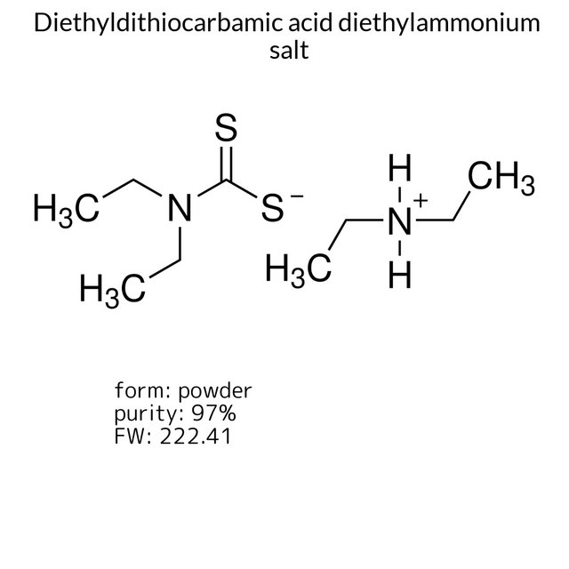 Diethyldithiocarbamic acid diethylammonium salt
