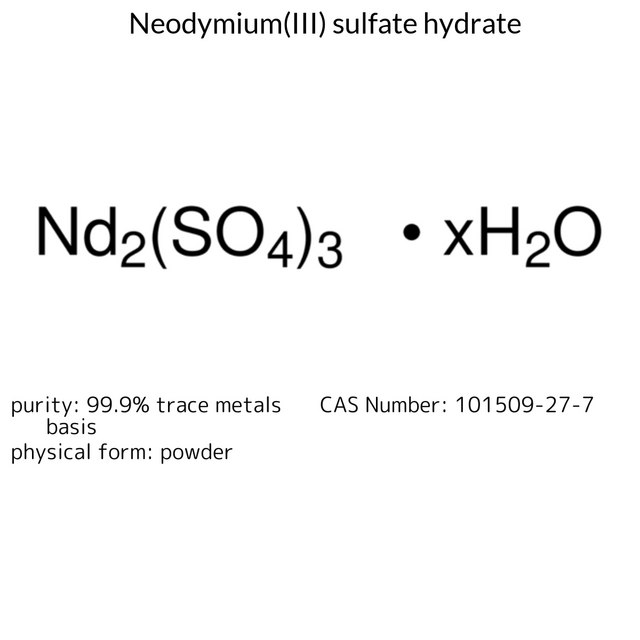 Neodymium(III) sulfate hydrate