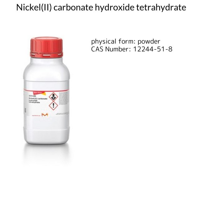Nickel(II) carbonate hydroxide tetrahydrate