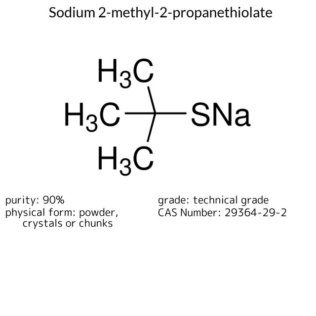 Sodium 2-methyl-2-propanethiolate