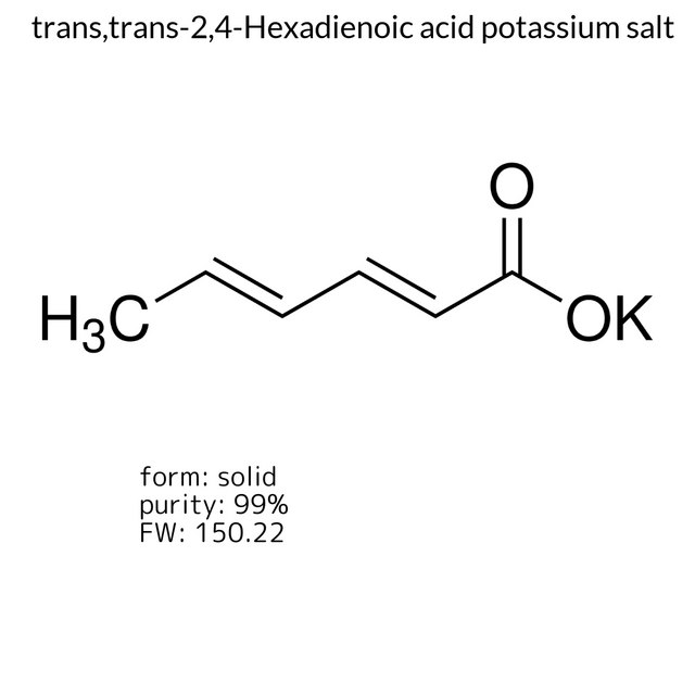 trans,trans-2,4-Hexadienoic acid potassium salt