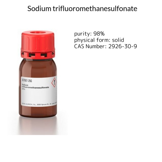 Sodium trifluoromethanesulfonate