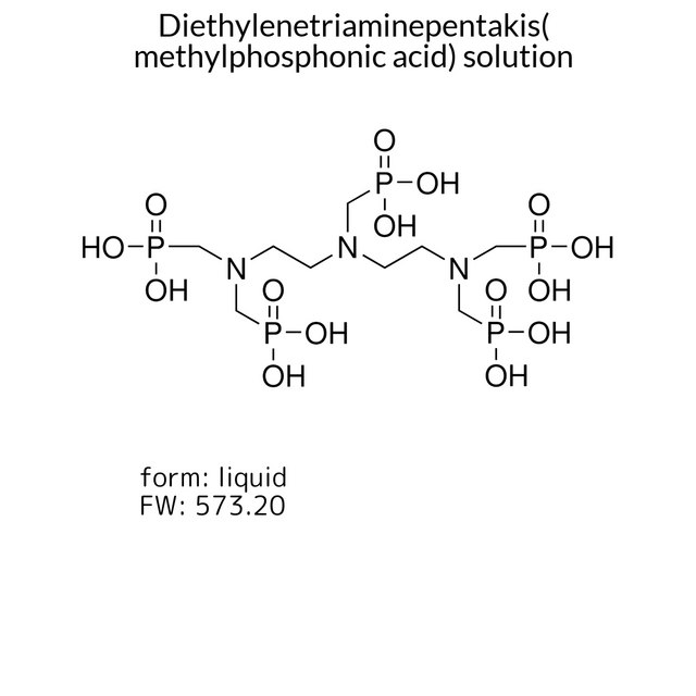 Diethylenetriaminepentakis(methylphosphonic acid) solution