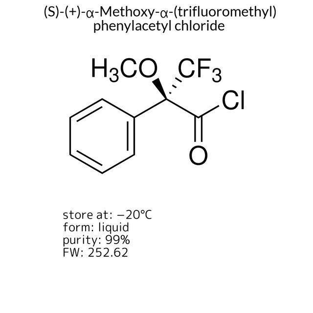 (S)-(+)-?-Methoxy-?-(trifluoromethyl)phenylacetyl chloride