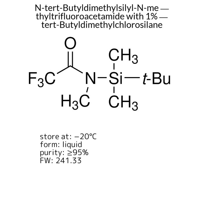 N-tert-Butyldimethylsilyl-N-methyltrifluoroacetamide with 1% tert-Butyldimethylchlorosilane