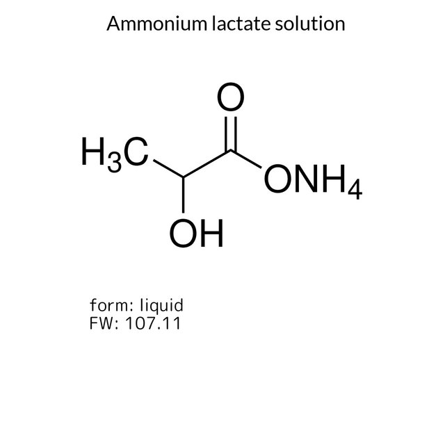Ammonium lactate solution