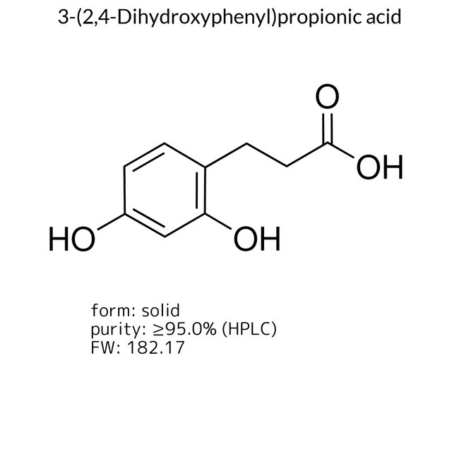 3-(2,4-Dihydroxyphenyl)propionic acid