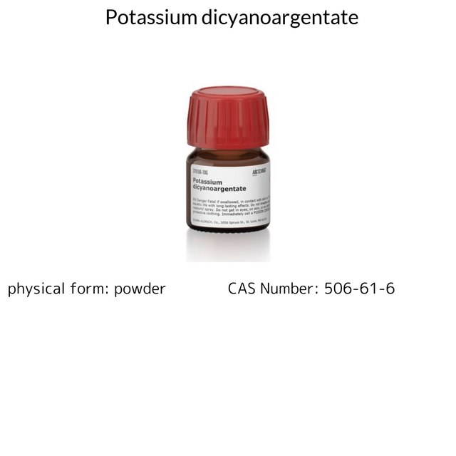 Potassium dicyanoargentate