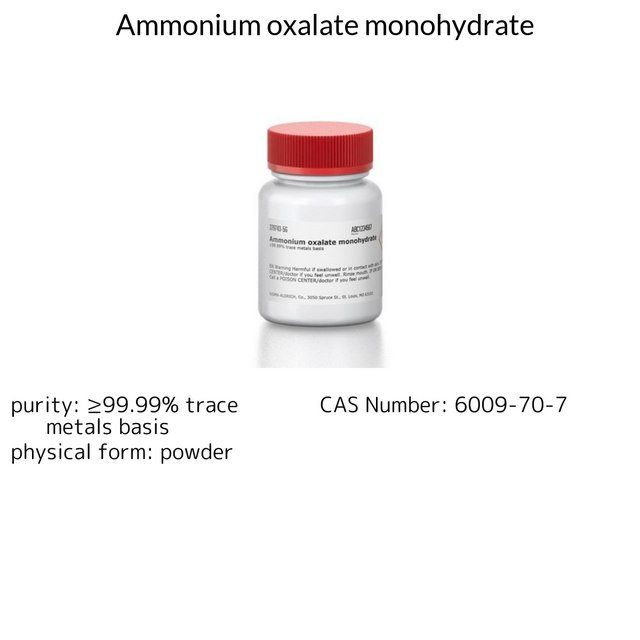 Ammonium oxalate monohydrate