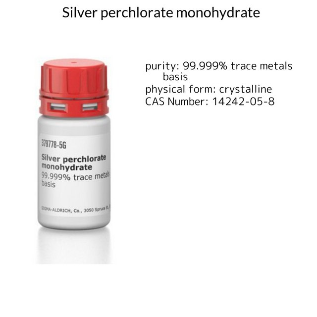 Silver perchlorate monohydrate