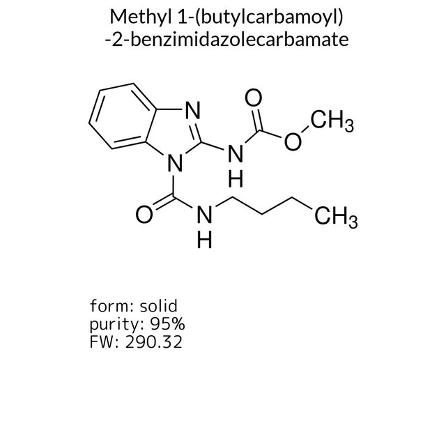 Methyl 1-(butylcarbamoyl)-2-benzimidazolecarbamate