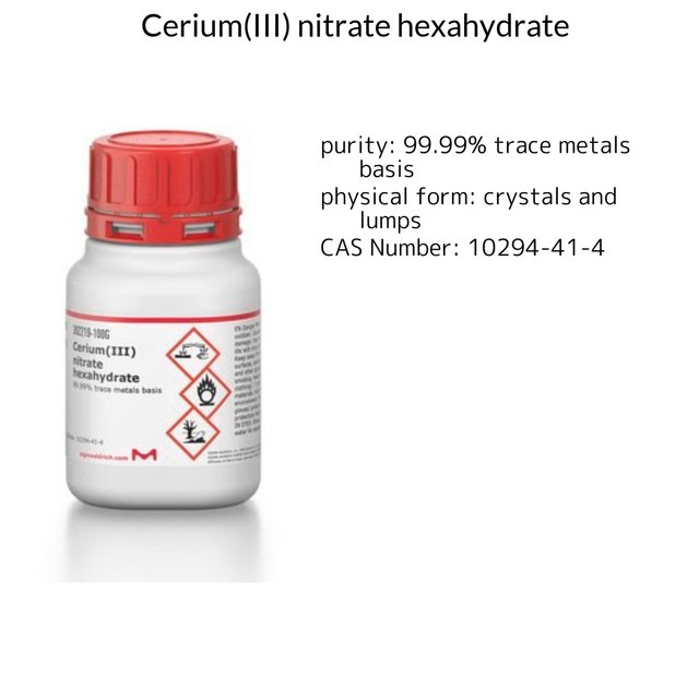 Cerium(III) nitrate hexahydrate