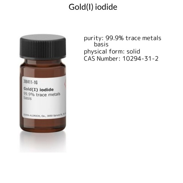 Gold(I) iodide