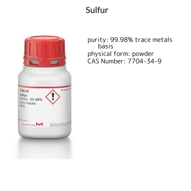 Sulfur