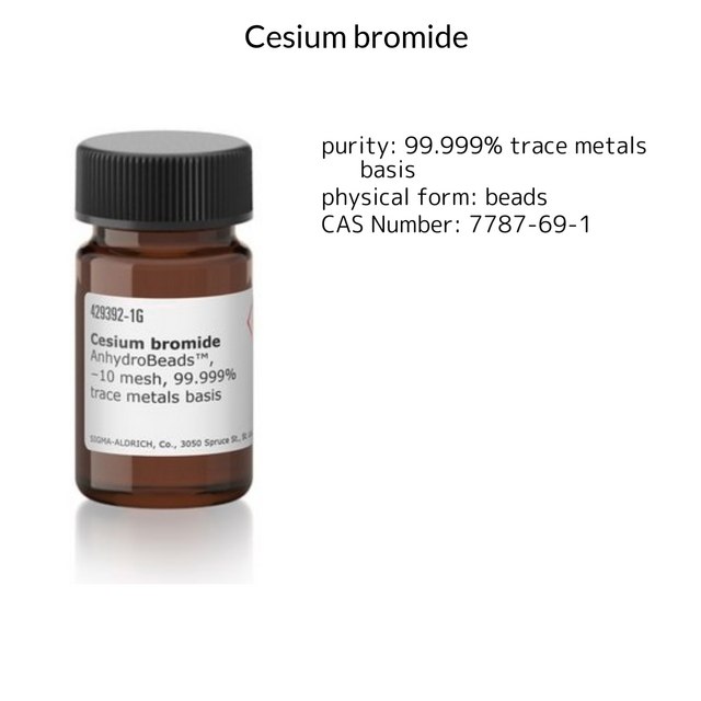 Cesium bromide