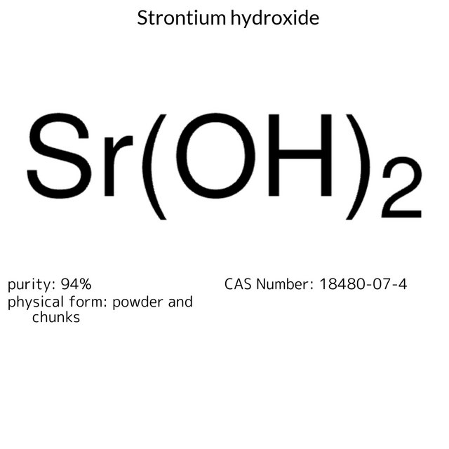 Strontium hydroxide