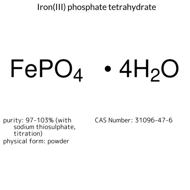 Iron(III) phosphate tetrahydrate