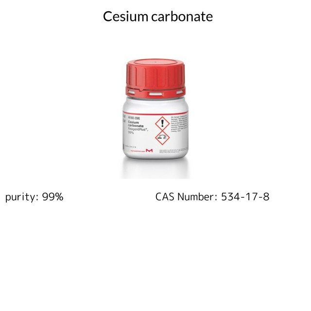 Cesium carbonate