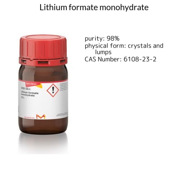 Lithium formate monohydrate