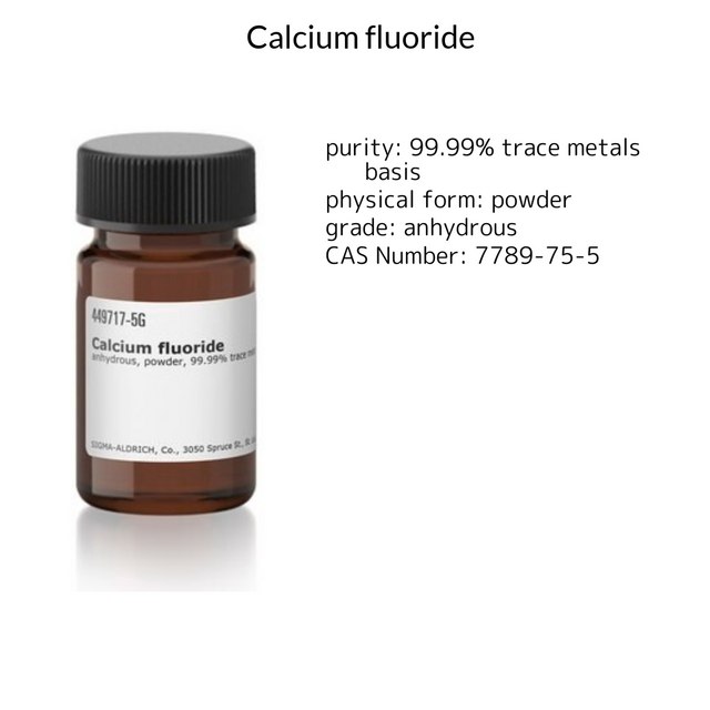 Calcium fluoride