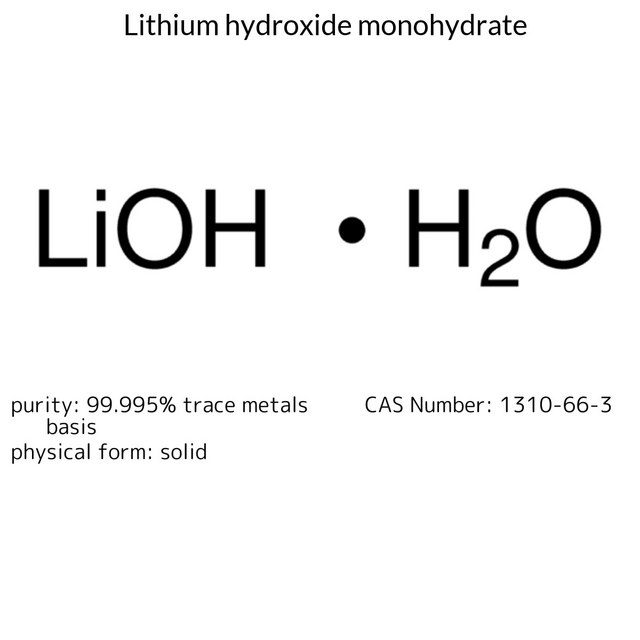 Lithium hydroxide monohydrate