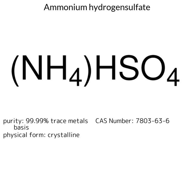 Ammonium hydrogensulfate