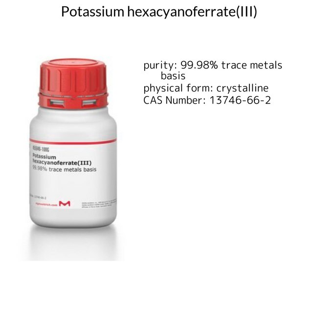 Potassium hexacyanoferrate(III)