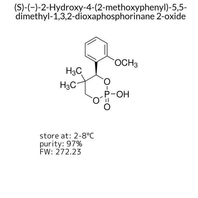 (S)-(?)-2-Hydroxy-4-(2-methoxyphenyl)-5,5-dimethyl-1,3,2-dioxaphosphorinane 2-oxide