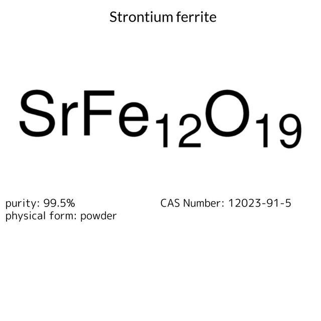Strontium ferrite