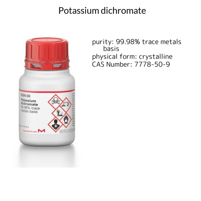 Potassium dichromate