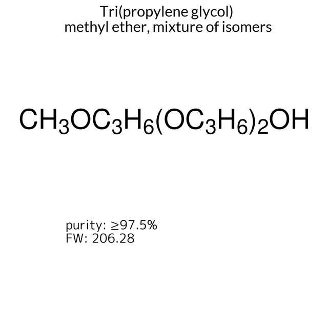 Tri(propylene glycol) methyl ether, mixture