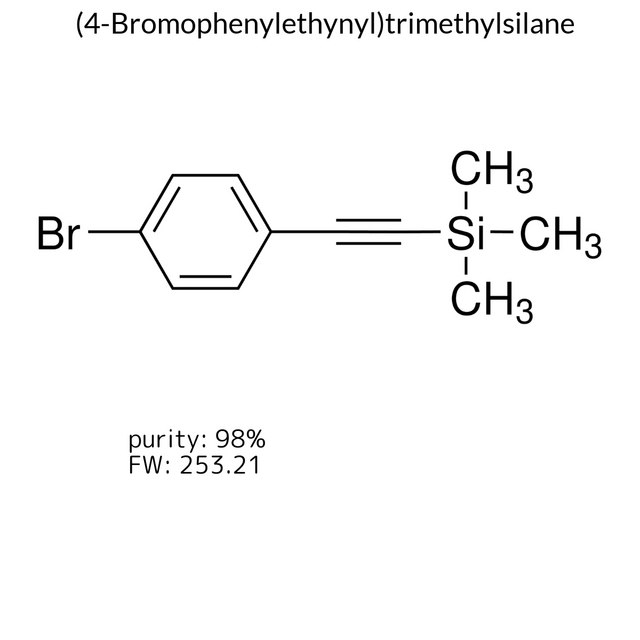 (4-Bromophenylethynyl)trimethylsilane