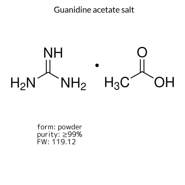 Guanidine acetate salt