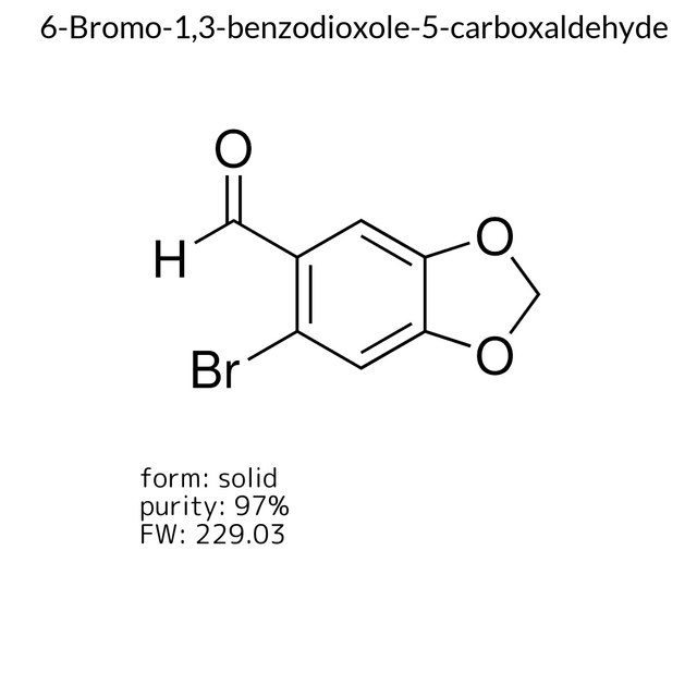 6-Bromo-1,3-benzodioxole-5-carboxaldehyde