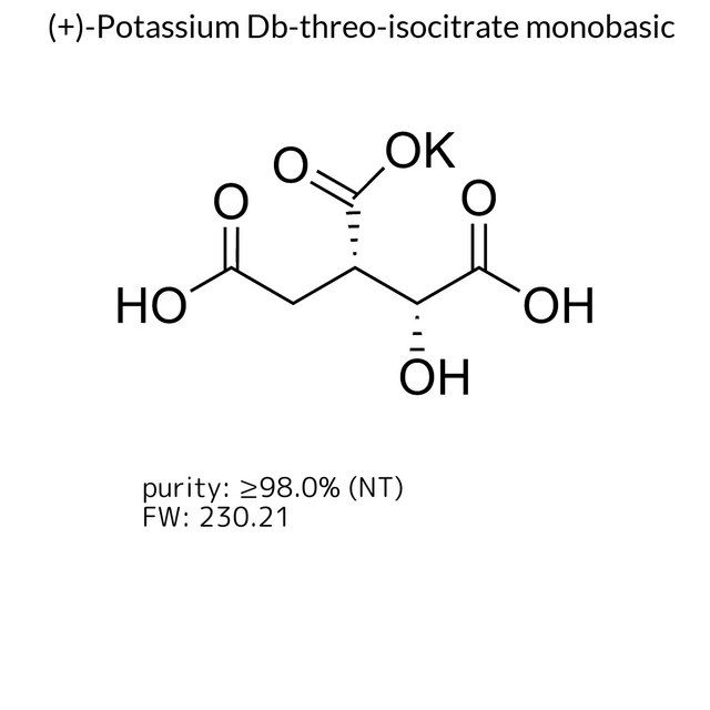 (+)-Potassium D?-threo-isocitrate monobasic