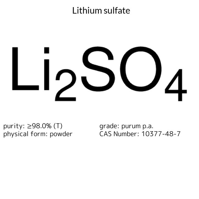 Lithium sulfate