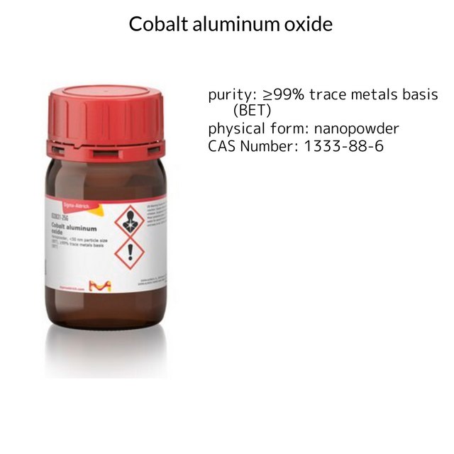 Cobalt aluminum oxide